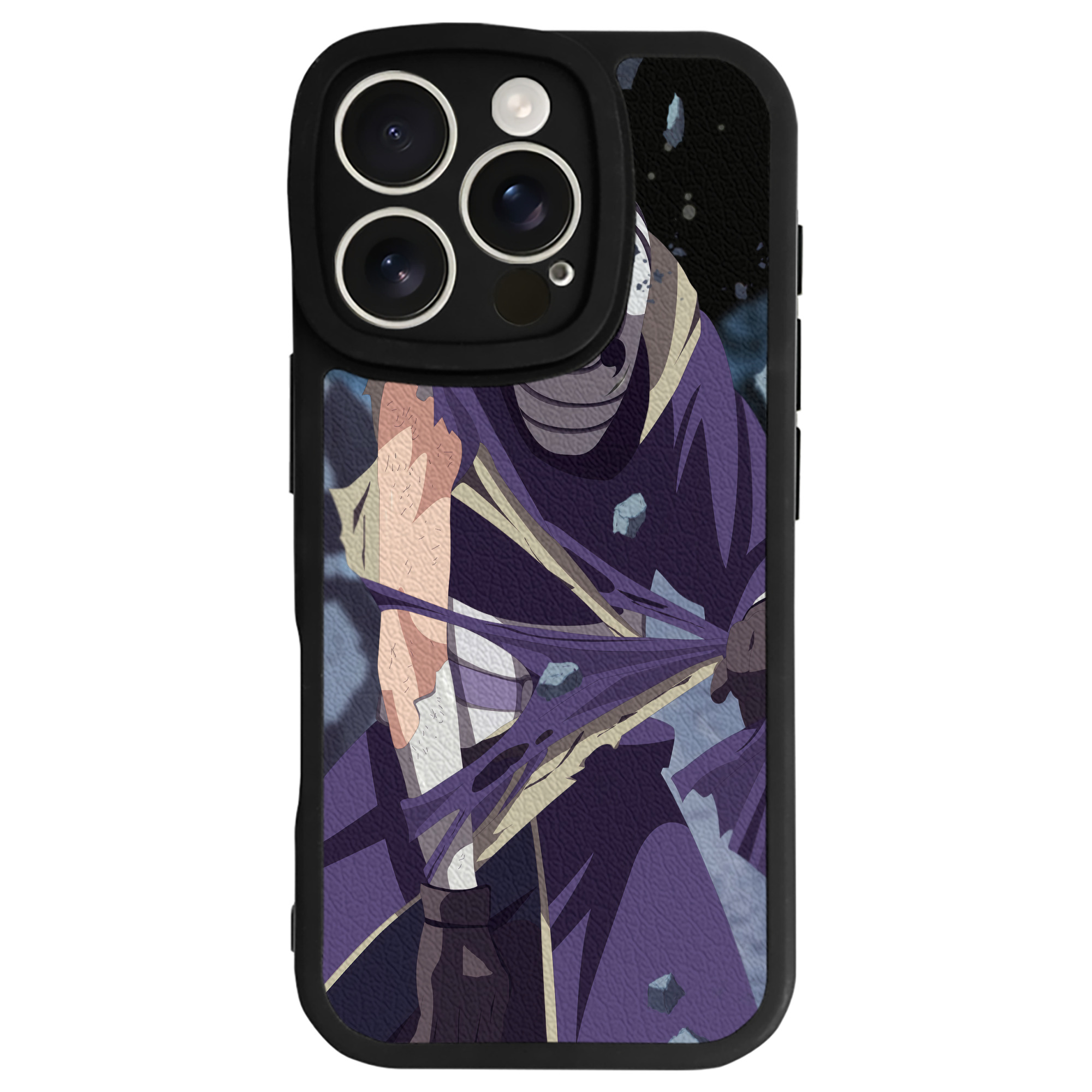 （画像用） NARUTO -ナルト- NARUTO -ナルト- 疾風伝 【iPhone 16シリーズ対応】シリコンスマホケース（レザー調） 材質：シリコン